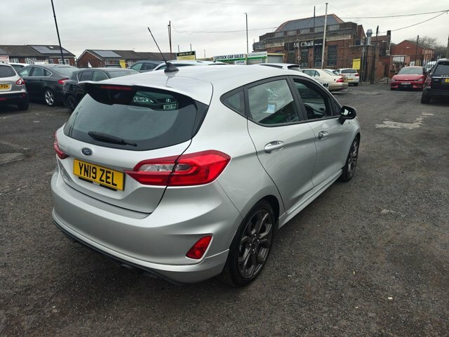 Ford Fiesta 1.0T Ecoboost Gpf St-line Hatchback Man YN19ZEL Silver #2