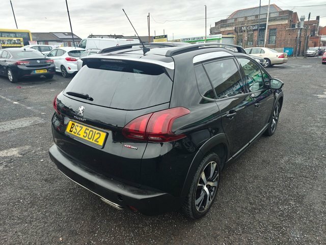 Peugeot 2008 1.6 Bluehdi Gt Line Suv Euro 6 BSZ5012 Black #2