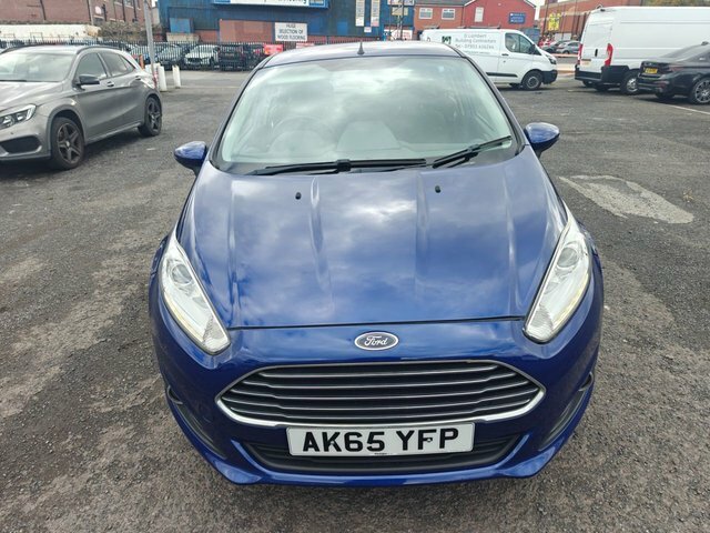 Ford Fiesta 1.25 Zetec Hatchback Euro 6 82 AK65YFP Blue #3