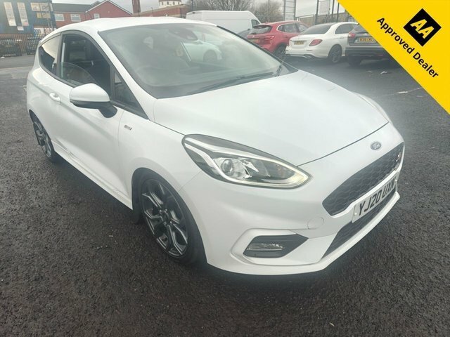 Ford Fiesta 1.0T Ecoboost St-line Edition Hatchback YJ20UXN White