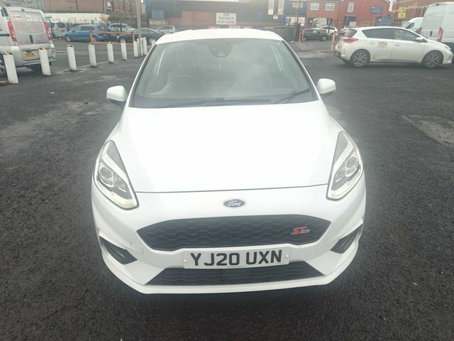 Ford Fiesta 1.0T Ecoboost St-line Edition Hatchback YJ20UXN White #3