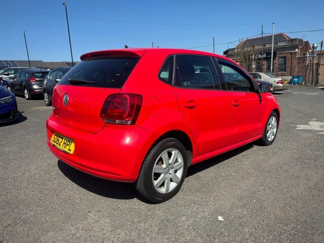 Volkswagen Polo 1.2 Match Hatchback Euro 5 60 P SD62HPL Red #2