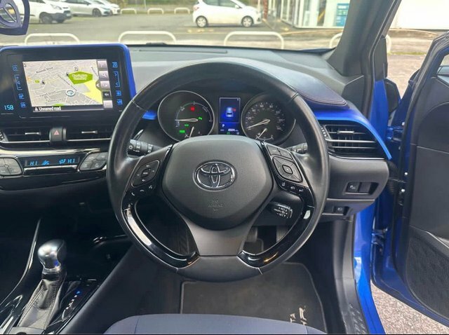 Toyota C-Hr 1.8 Vvt-h Dynamic Suv Hybrid Cvt Euro 6 FG67WDF Blue #6