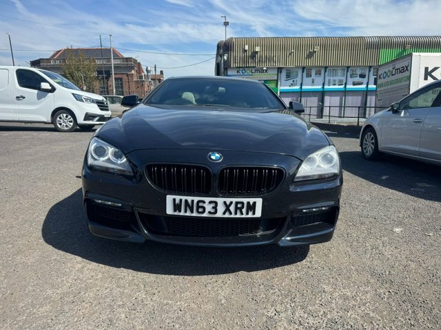 BMW 6 Series Gran Coupe 3.0 640D M Sport Saloon Euro 5 S WN63XRM Black #3
