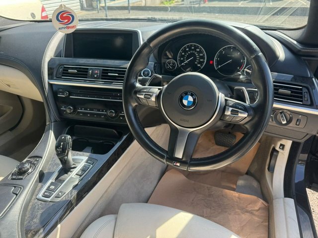 BMW 6 Series Gran Coupe 3.0 640D M Sport Saloon Euro 5 S WN63XRM Black #4