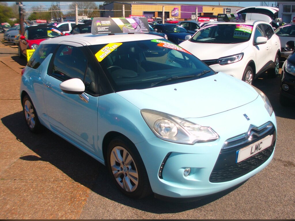 Citroen DS3 1.6 Hdi 16V Dstyle Hatchback Eur Blue