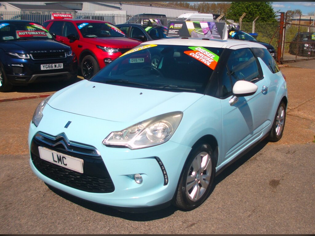 Citroen DS3 1.6 Hdi 16V Dstyle Hatchback Eur Blue #3