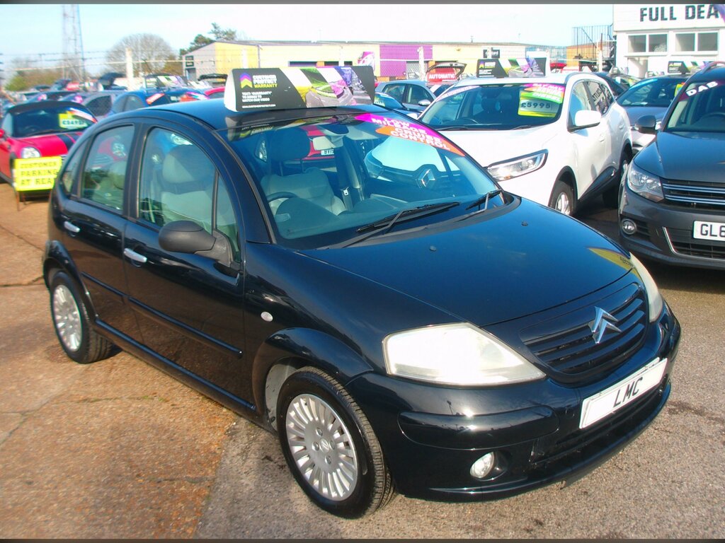 Citroen C3 1.6I 16V Exclusive Hatchback 10 Black