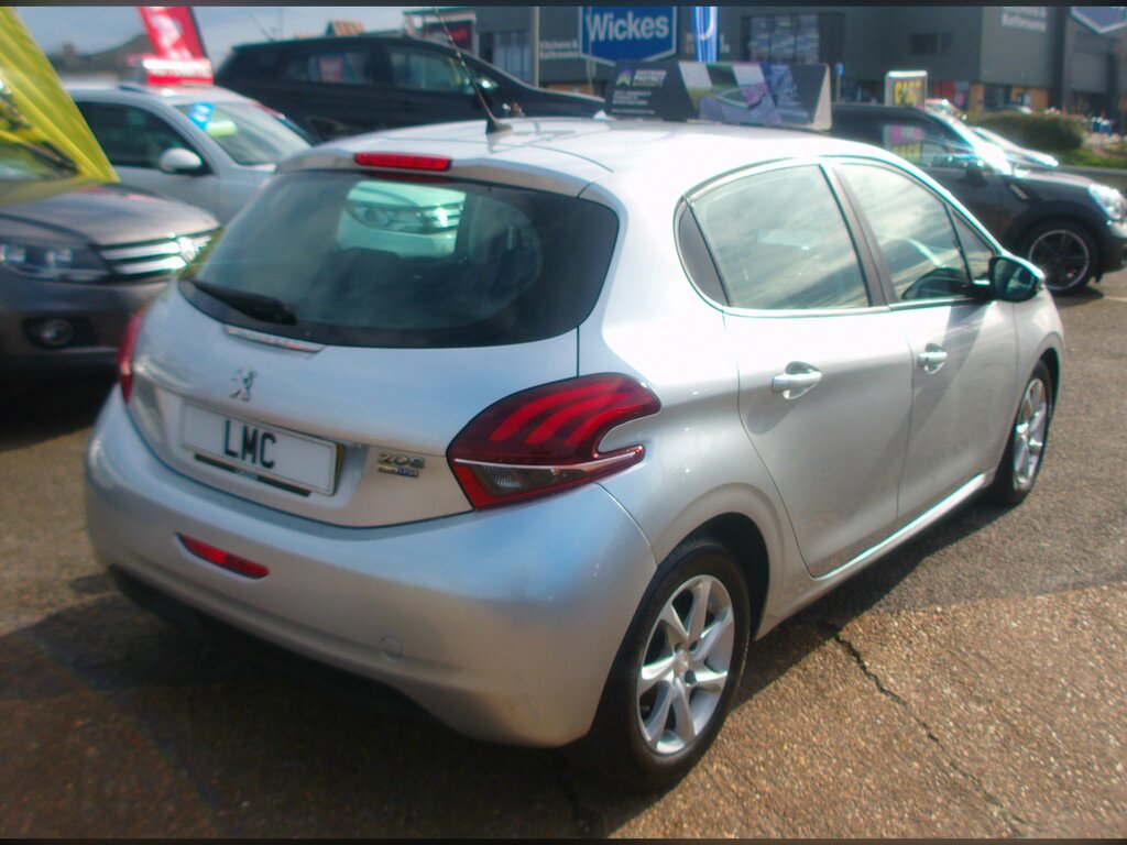 Peugeot 208 1.6 Bluehdi Active Hatchback Eur FA15EJC Silver #6