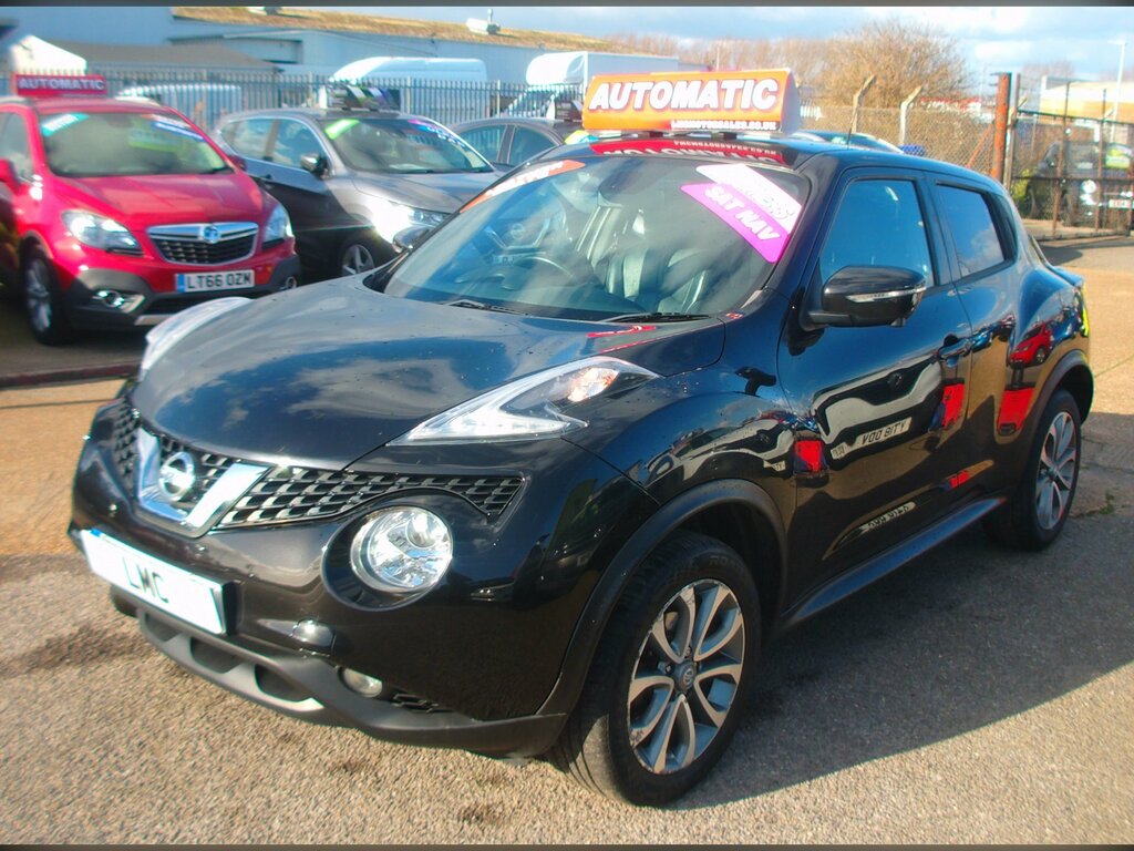 Nissan Juke 1.6 Tekna Suv Xtron Euro 6 VA65PCV Black #3