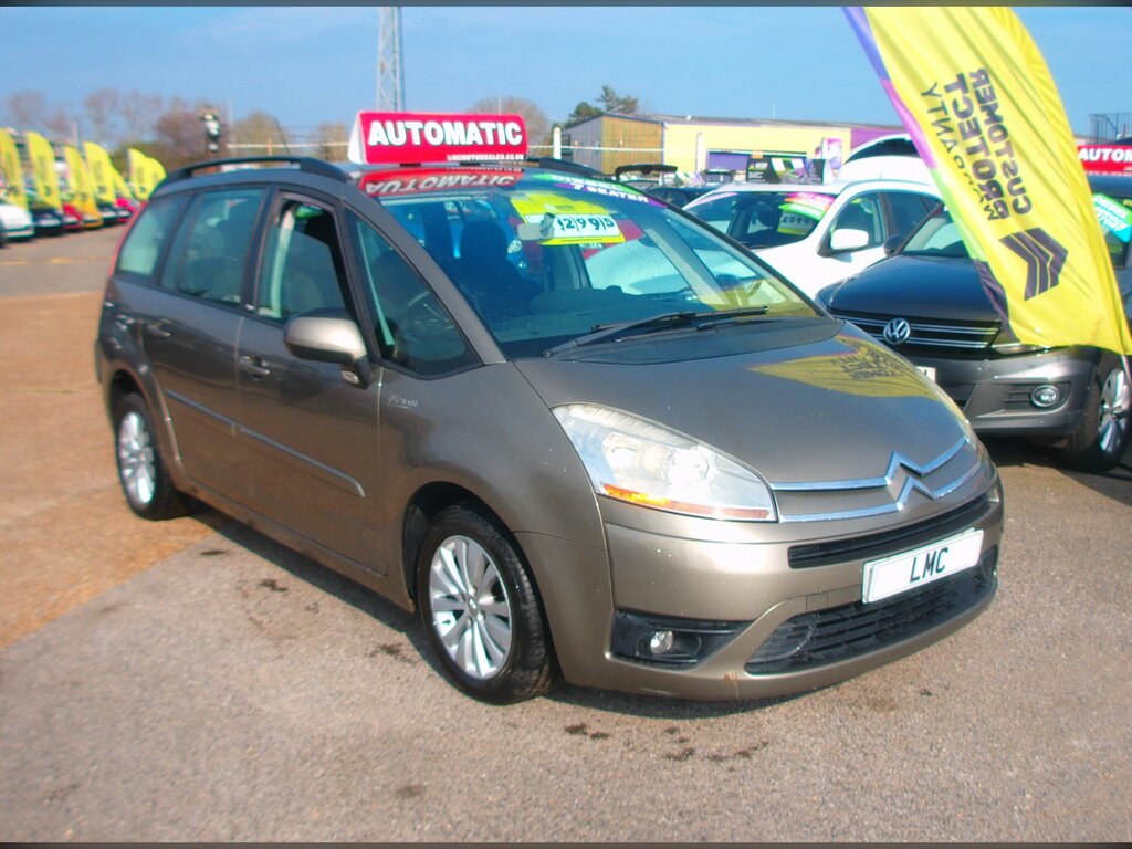 Citroen Grand C4 Picasso 1.6 Hdi Dpf Vtr Mpv Egs6 Brown
