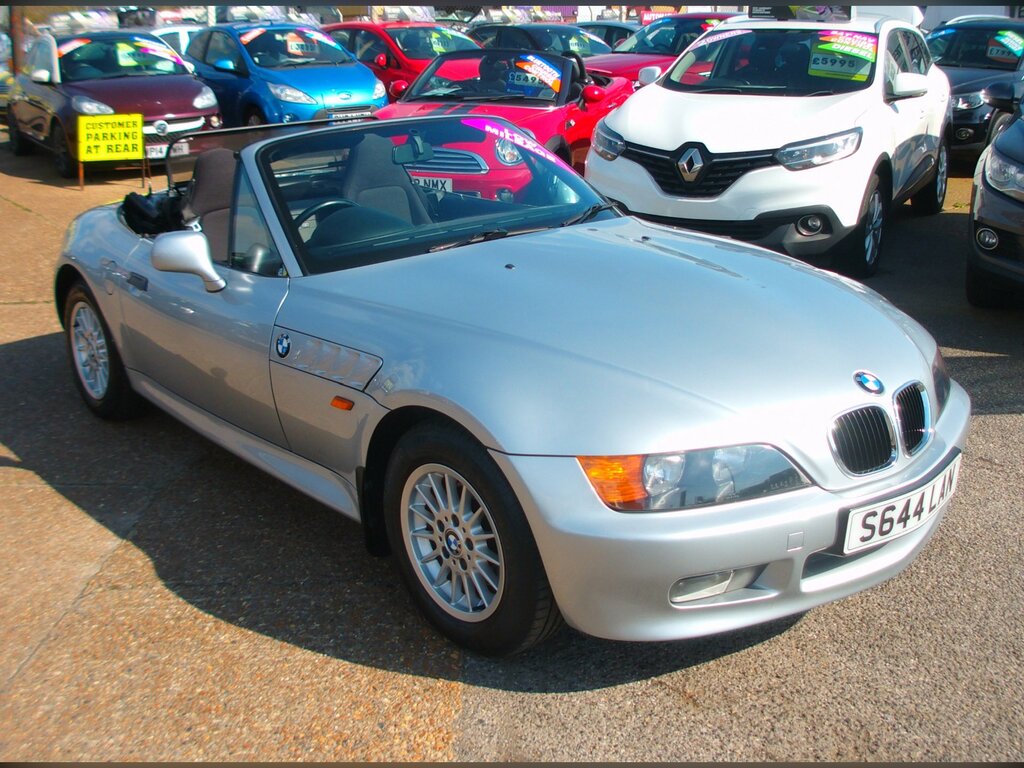 BMW Z3 1.9I Convertible 187 Gkm, 140 Silver