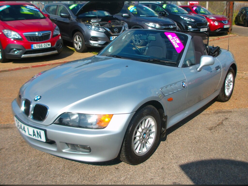 BMW Z3 1.9I Convertible 187 Gkm, 140 Silver #3