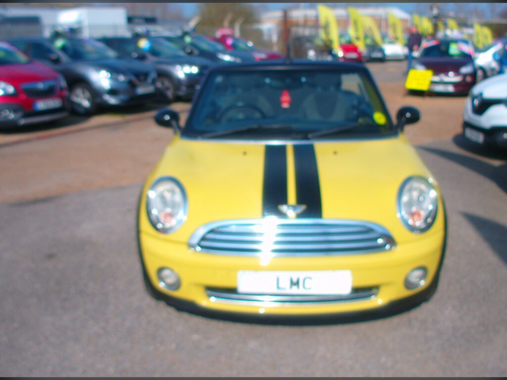Mini Convertible 1.6 Cooper Convertible Euro 5 1 BG10VJY Yellow #2