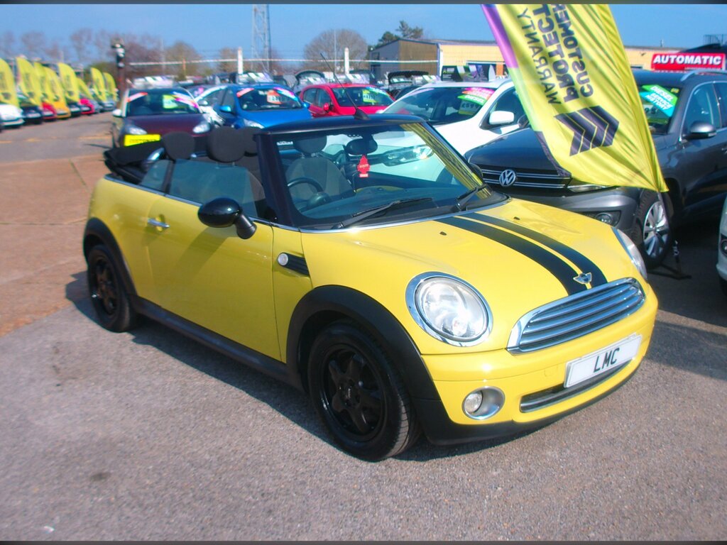 Mini Convertible 1.6 Cooper Convertible Euro 5 1 Yellow