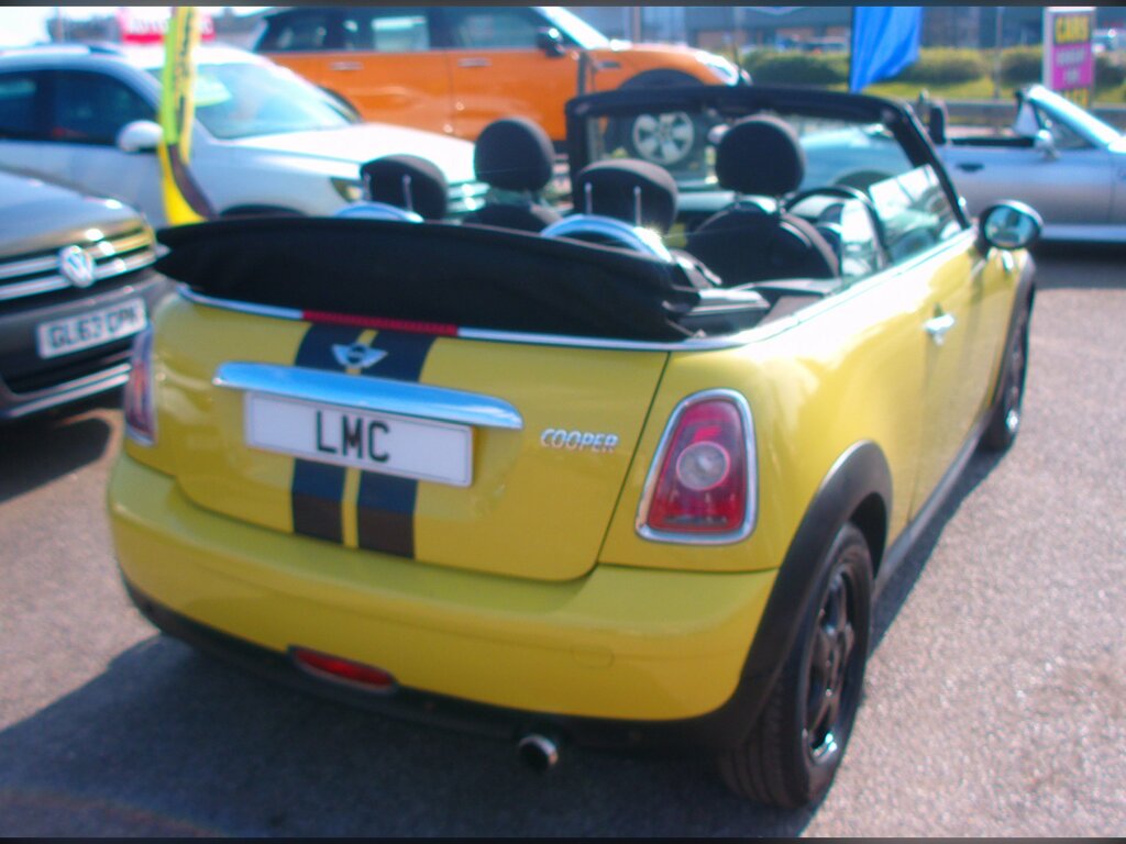 Mini Convertible 1.6 Cooper Convertible Euro 5 1 BG10VJY Yellow #6