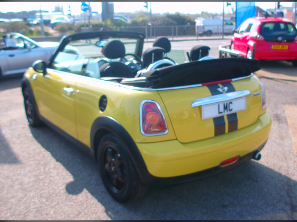 Mini Convertible 1.6 Cooper Convertible Euro 5 1 BG10VJY Yellow #4