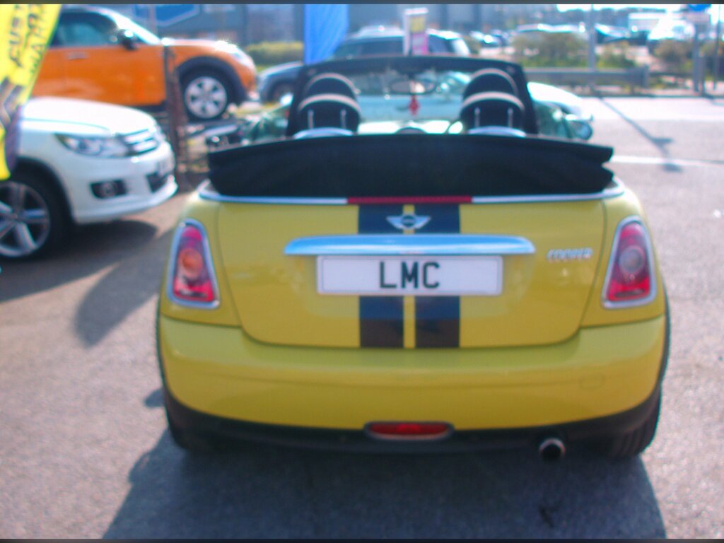 Mini Convertible 1.6 Cooper Convertible Euro 5 1 BG10VJY Yellow #5