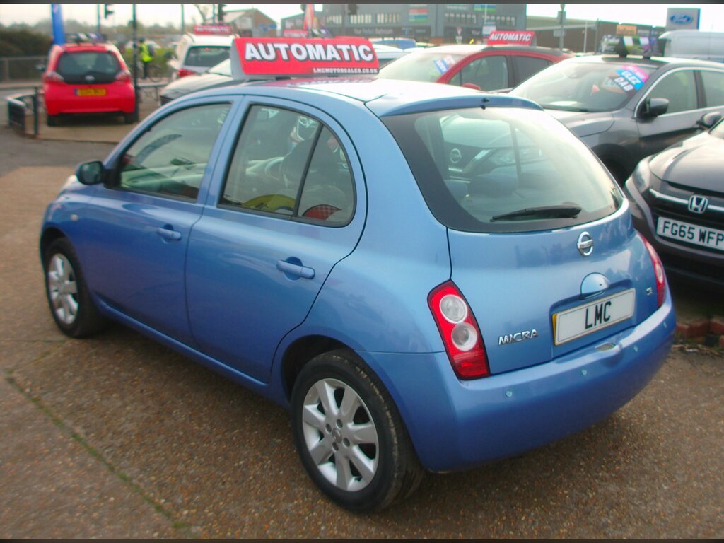 Nissan Micra 1.2 16V Se Hatchback 79 Bhp Blue #4