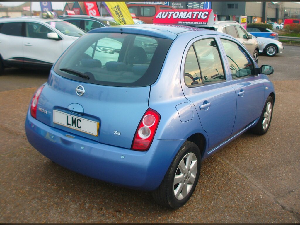 Nissan Micra 1.2 16V Se Hatchback 79 Bhp Blue #6