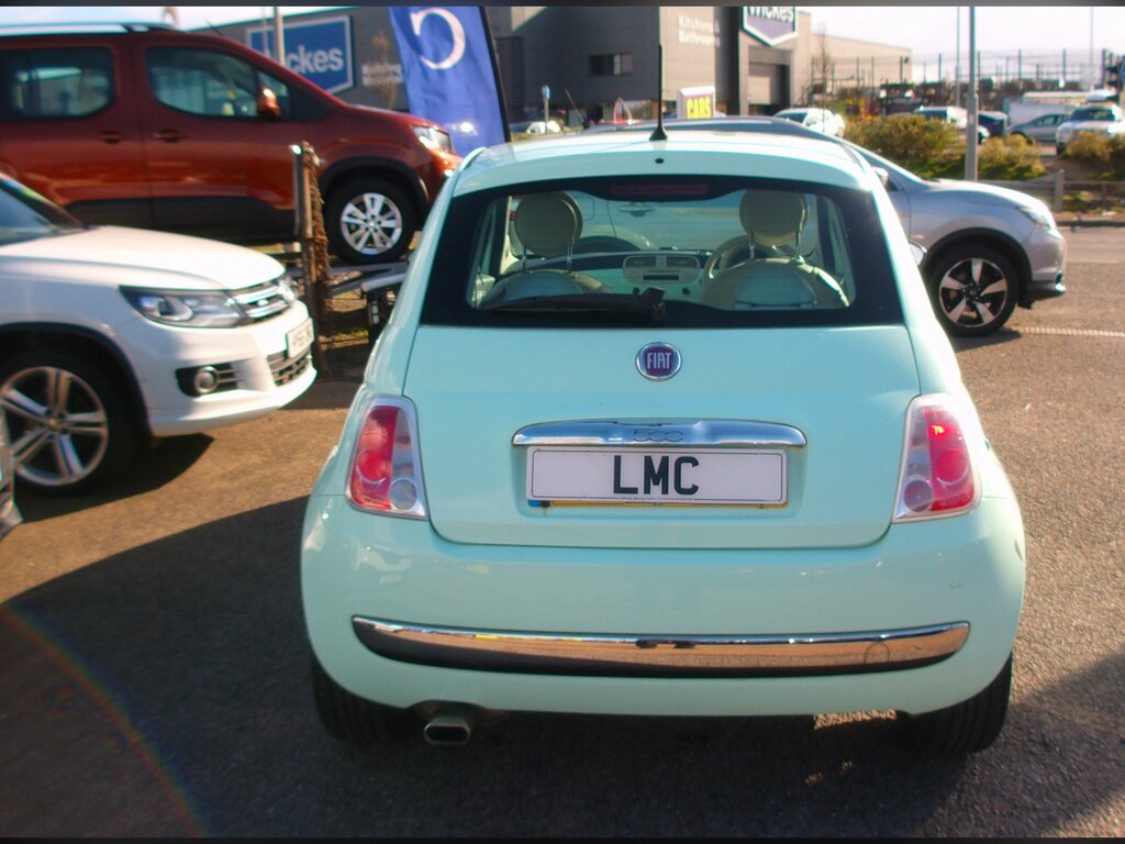 Fiat 500 1.2 Lounge Hatchback Euro 6 Ss GY14YKM Green #5