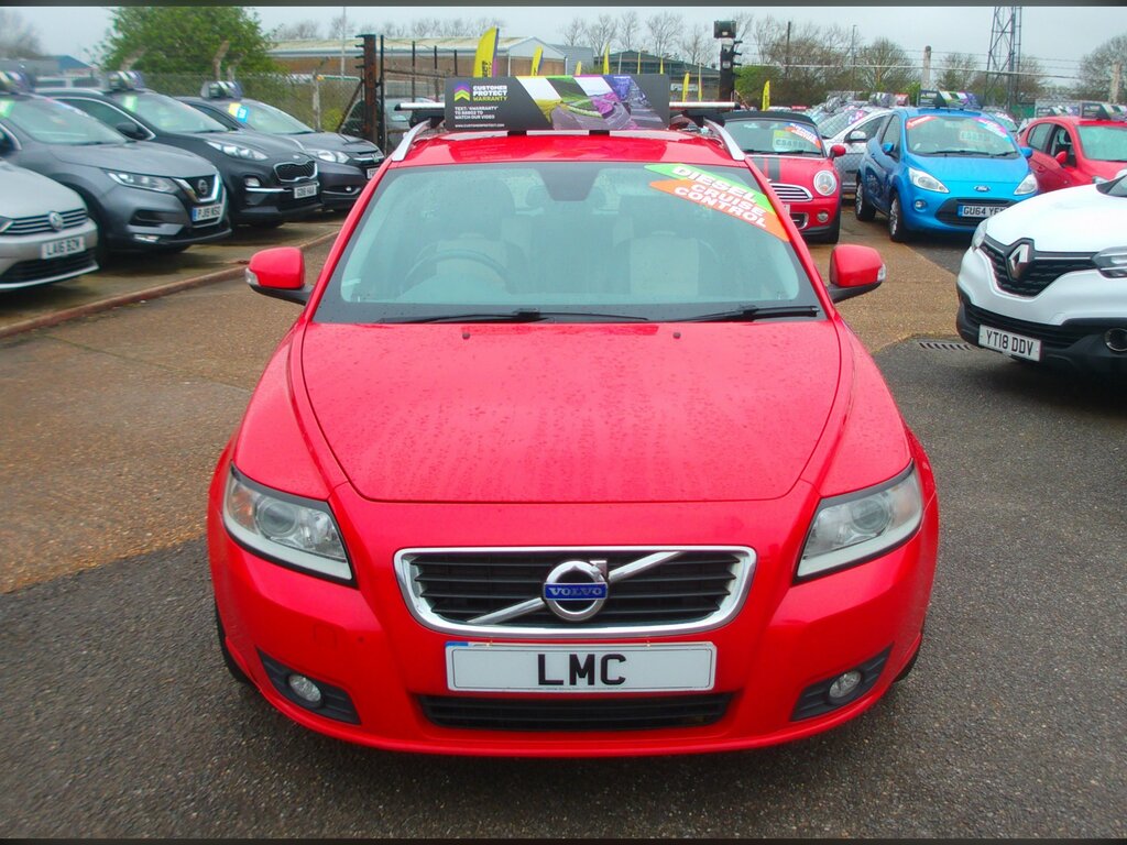 Volvo V50 1.6D Drive Se Lux Edition Estate Red #2