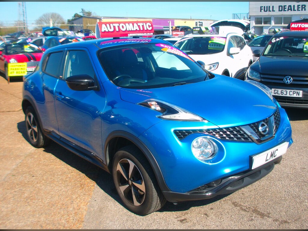 Nissan Juke 1.6 Bose Personal Edition Suv Xtron Eur GY19XKK Blue