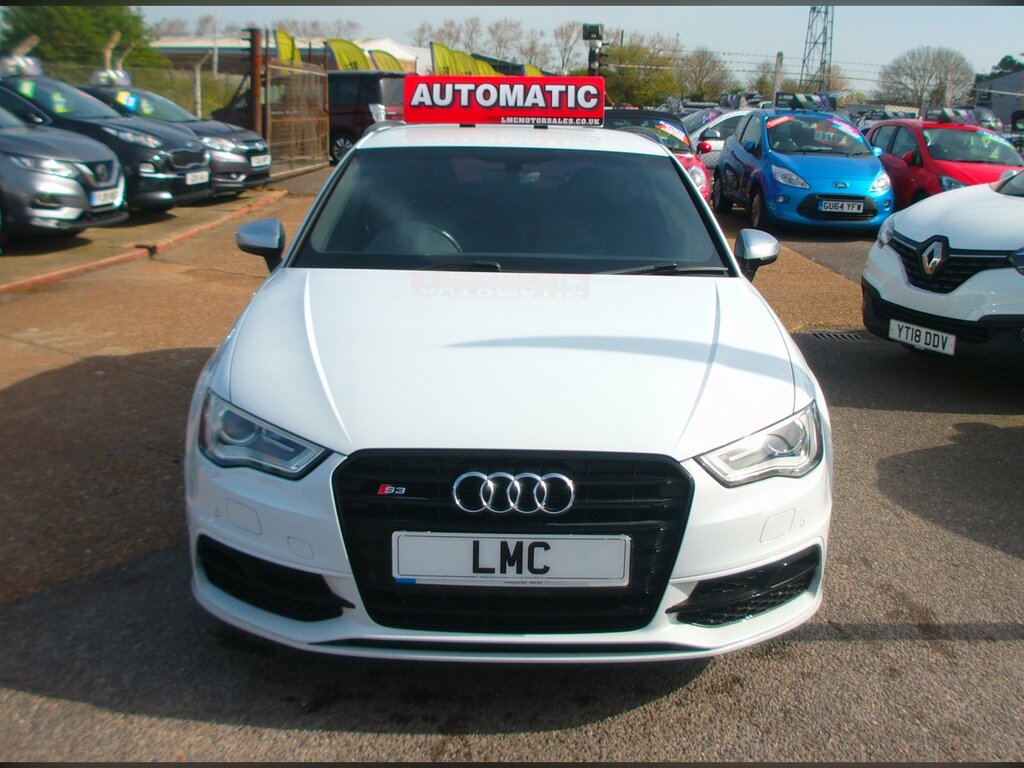 Audi S3 2.0 Tfsi Sportback S Tronic Quattro Eur HD15EPN White #2