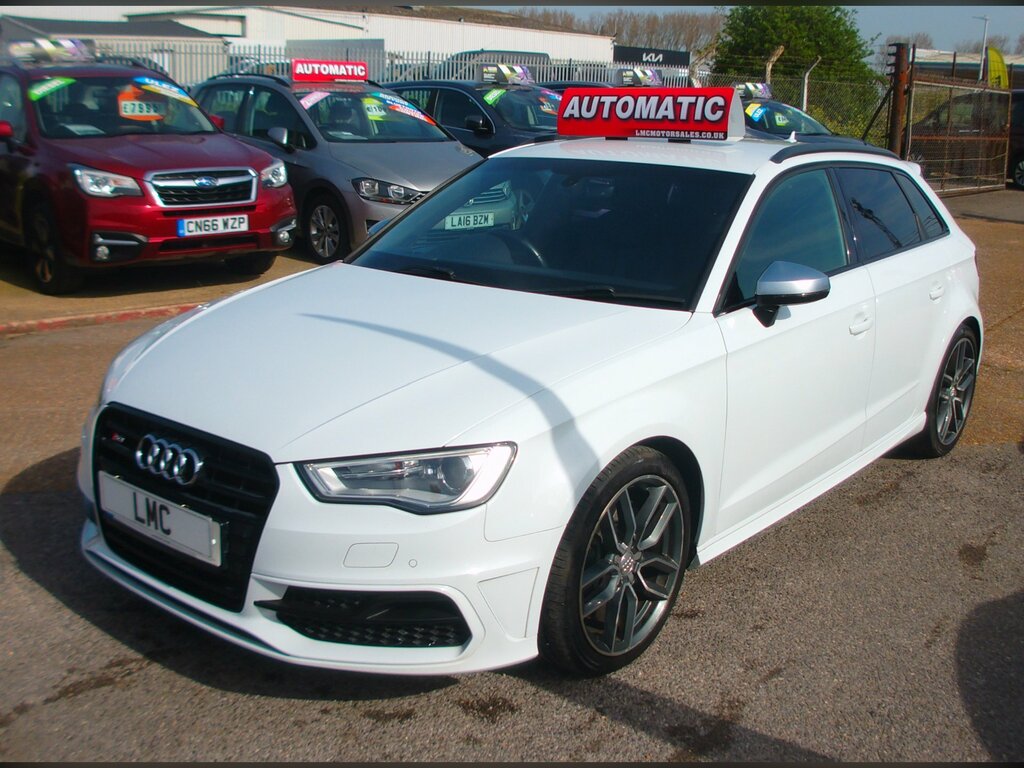 Audi S3 2.0 Tfsi Sportback S Tronic Quattro Eur HD15EPN White #3
