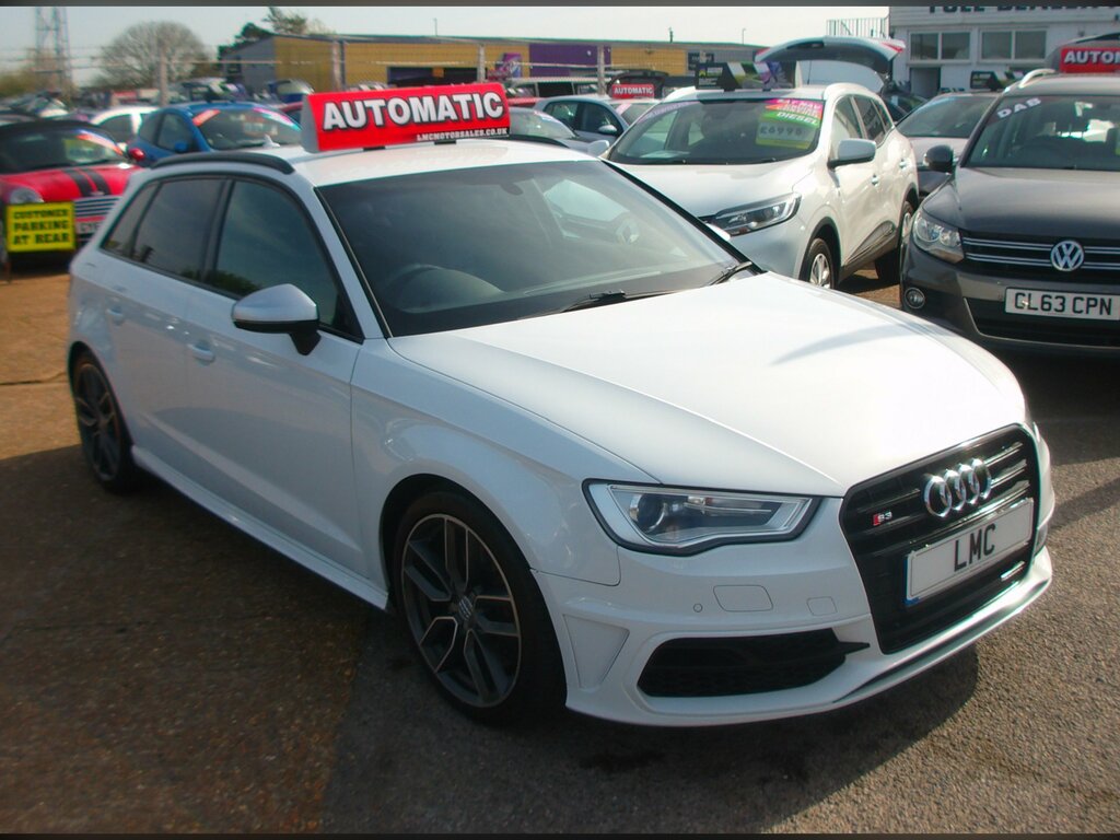 Audi S3 2.0 Tfsi Sportback S Tronic Quattro Eur White