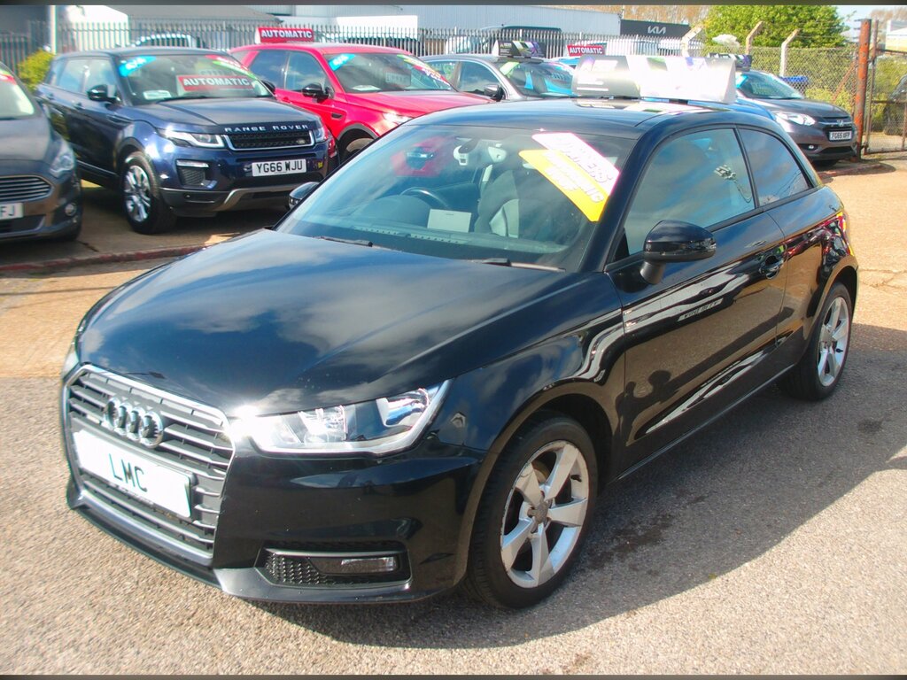 Audi A1 1.4 Tfsi Sport Hatchback Euro 6 LR16JWN Black #3