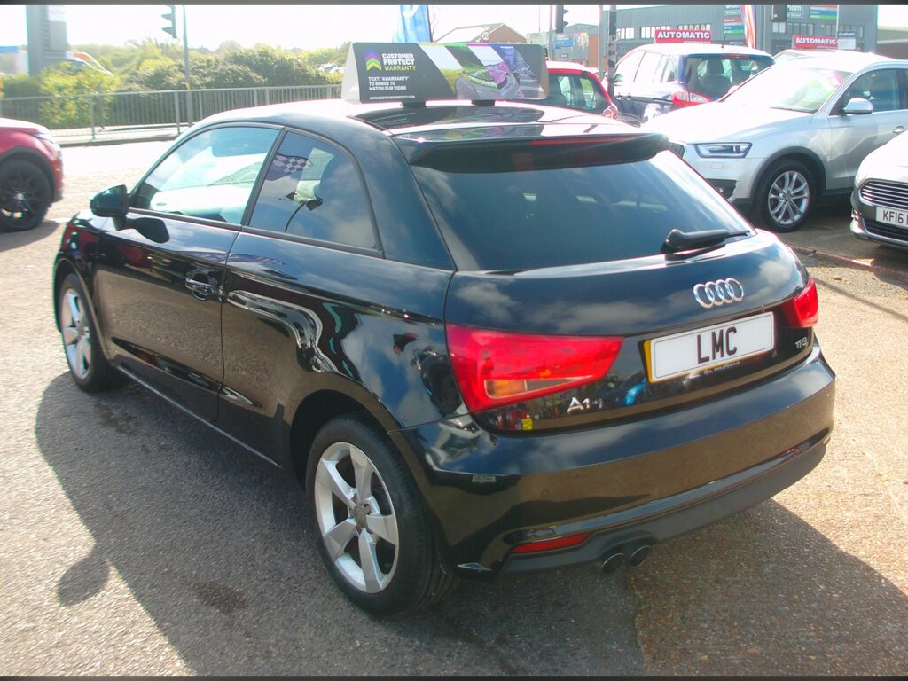 Audi A1 1.4 Tfsi Sport Hatchback Euro 6 LR16JWN Black #4