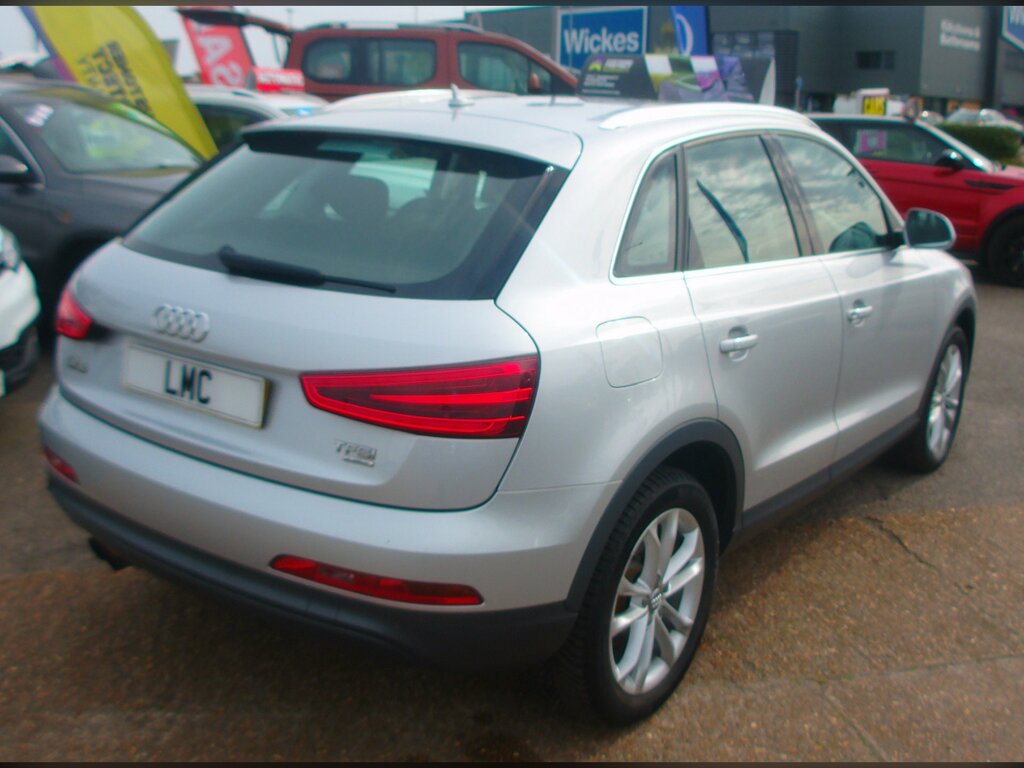Audi Q3 2.0 Tfsi Se Suv Quattro Ss GY61ZPW Silver #6