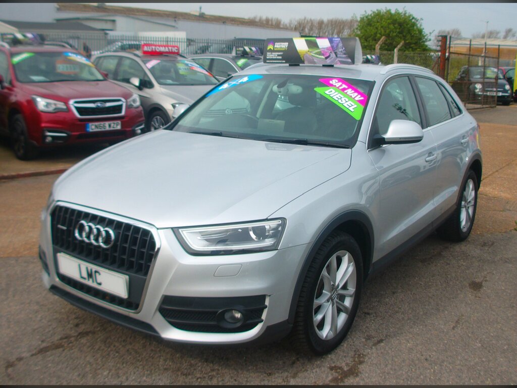 Audi Q3 2.0 Tfsi Se Suv Quattro Ss GY61ZPW Silver #3