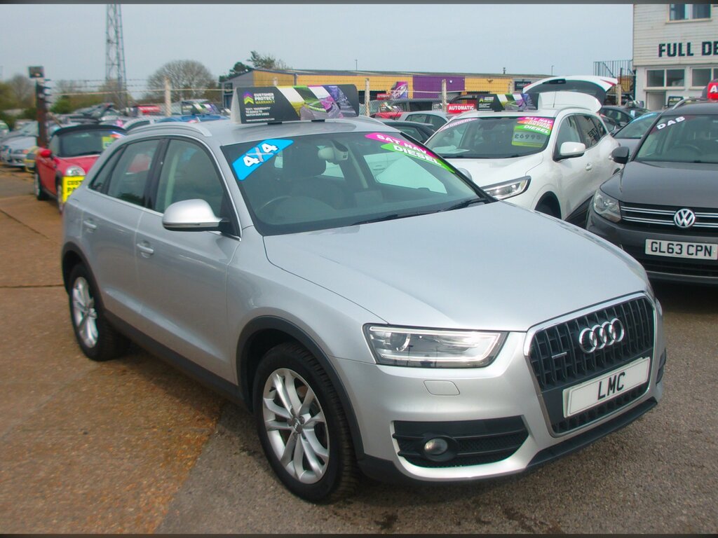 Audi Q3 2.0 Tfsi Se Suv Quattro Ss Silver