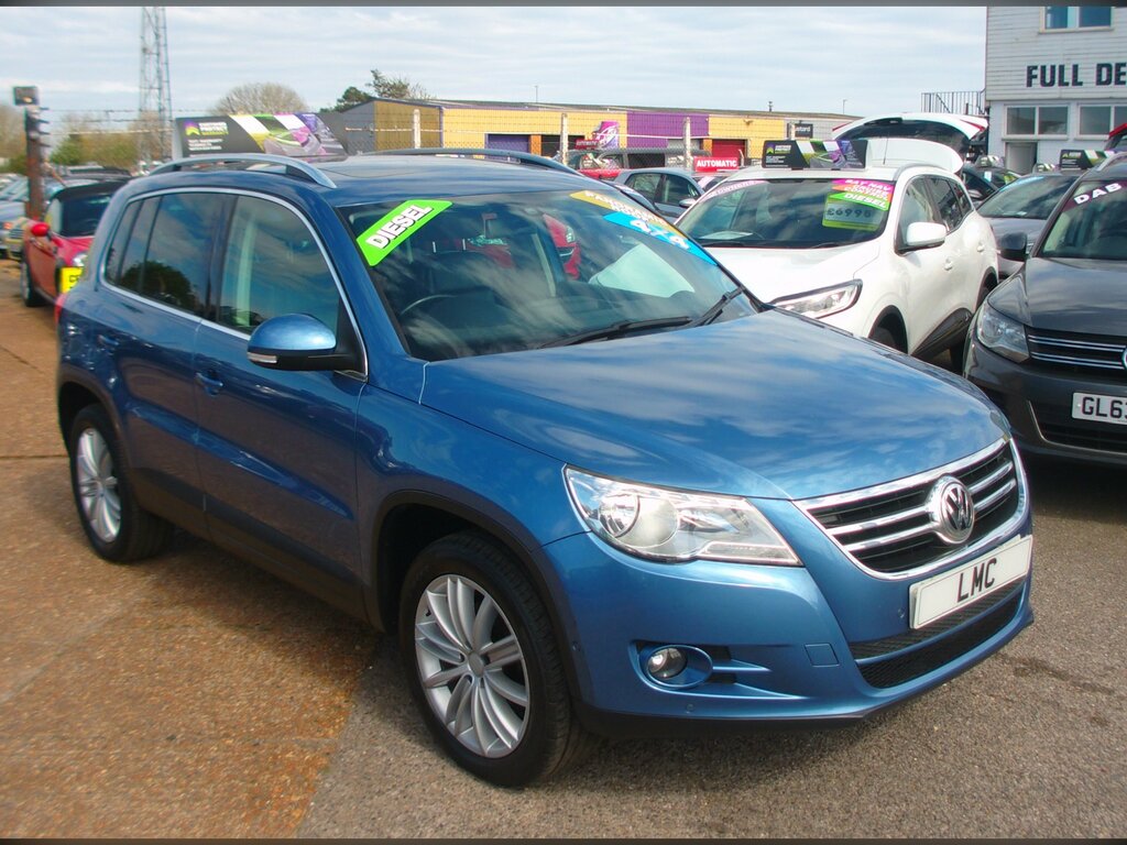 Volkswagen Tiguan 2.0 Tdi Sport Suv 4Wd Blue