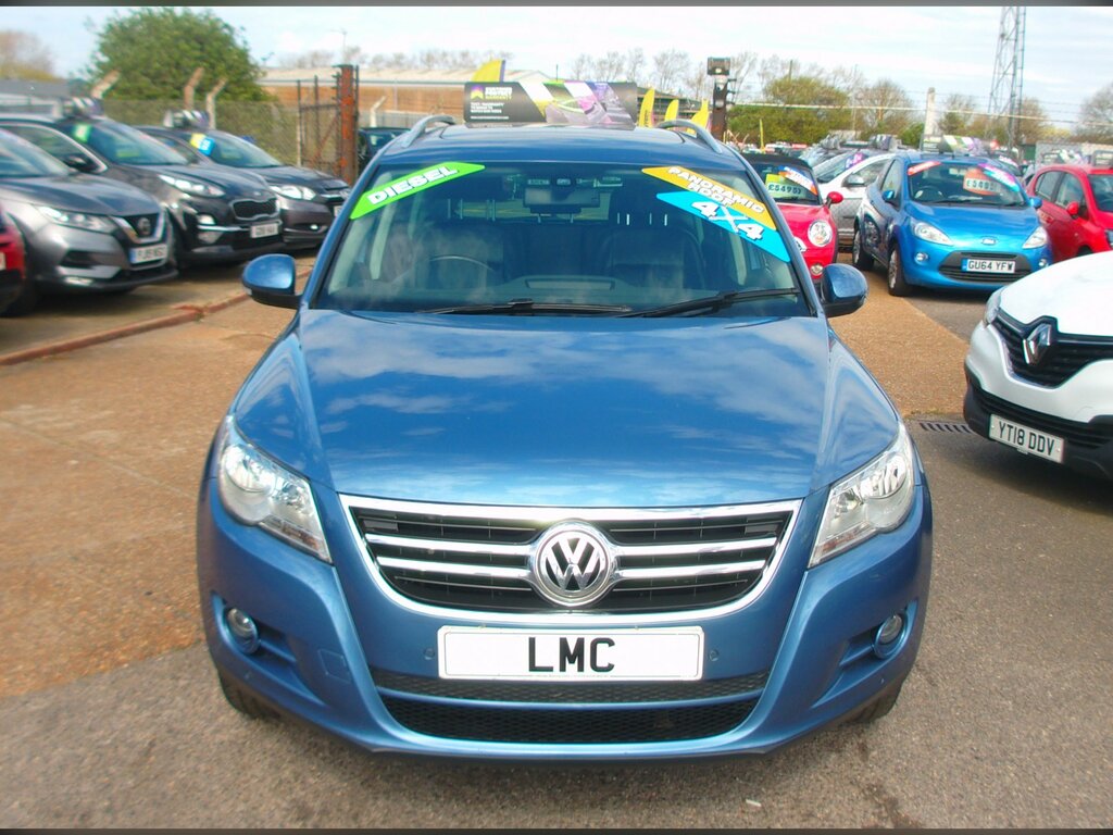 Volkswagen Tiguan 2.0 Tdi Sport Suv 4Wd Blue #2