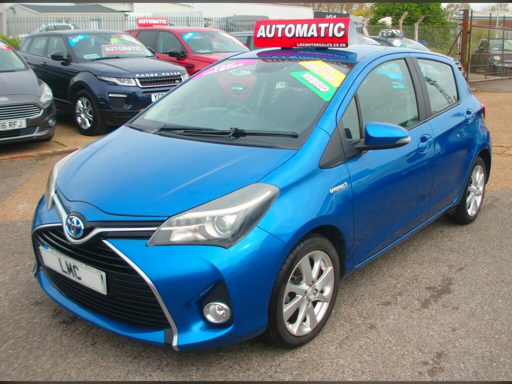 Toyota Yaris 1.5 Vvt-h Excel Hatchback Hybrid E-cvt AK64MRO Blue #3