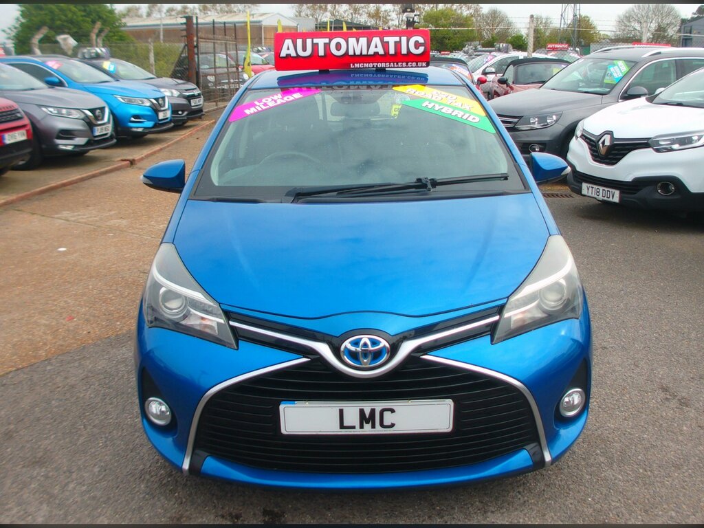 Toyota Yaris 1.5 Vvt-h Excel Hatchback Hybrid E-cvt AK64MRO Blue #2