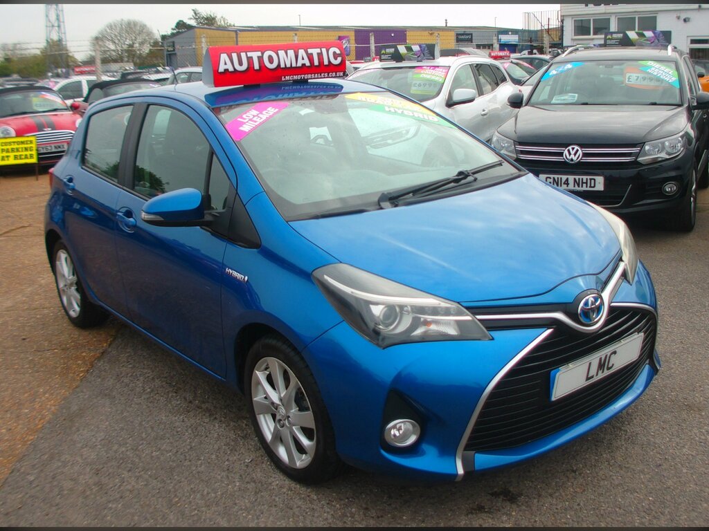 Toyota Yaris 1.5 Vvt-h Excel Hatchback Hybrid E-cvt Blue