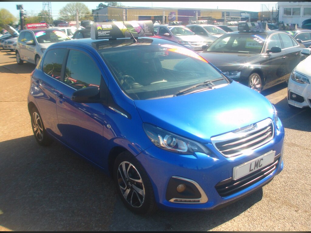 Peugeot 108 1.0 Allure Hatchback Euro 6 Blue