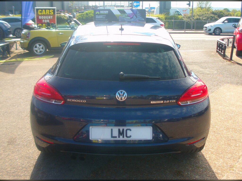 Volkswagen Scirocco 2.0 Tdi Bluemotion Tech Gt Hatchback Ma WM11JJL Blue #5