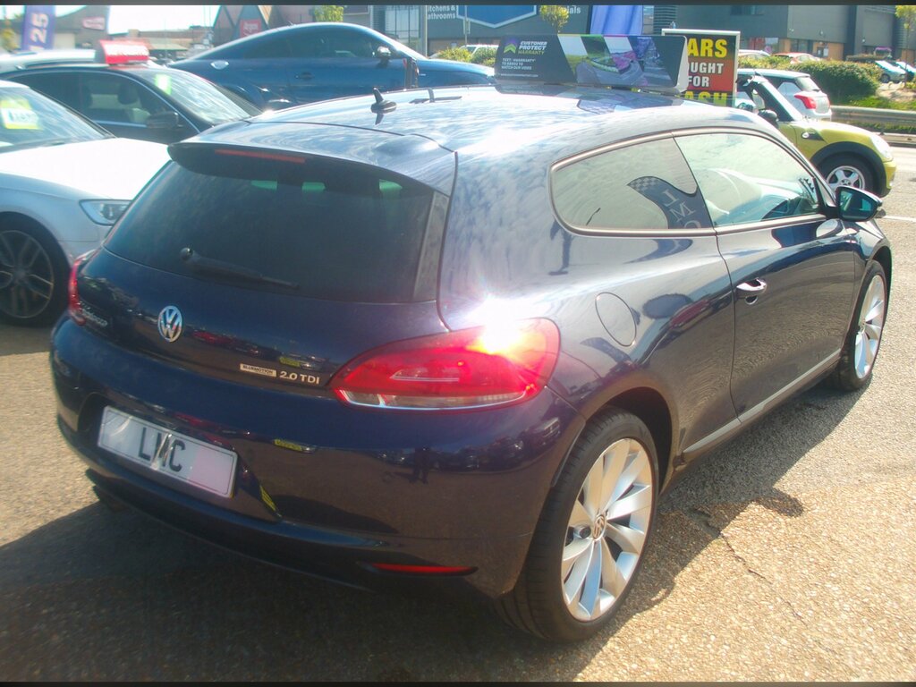 Volkswagen Scirocco 2.0 Tdi Bluemotion Tech Gt Hatchback Ma WM11JJL Blue #6