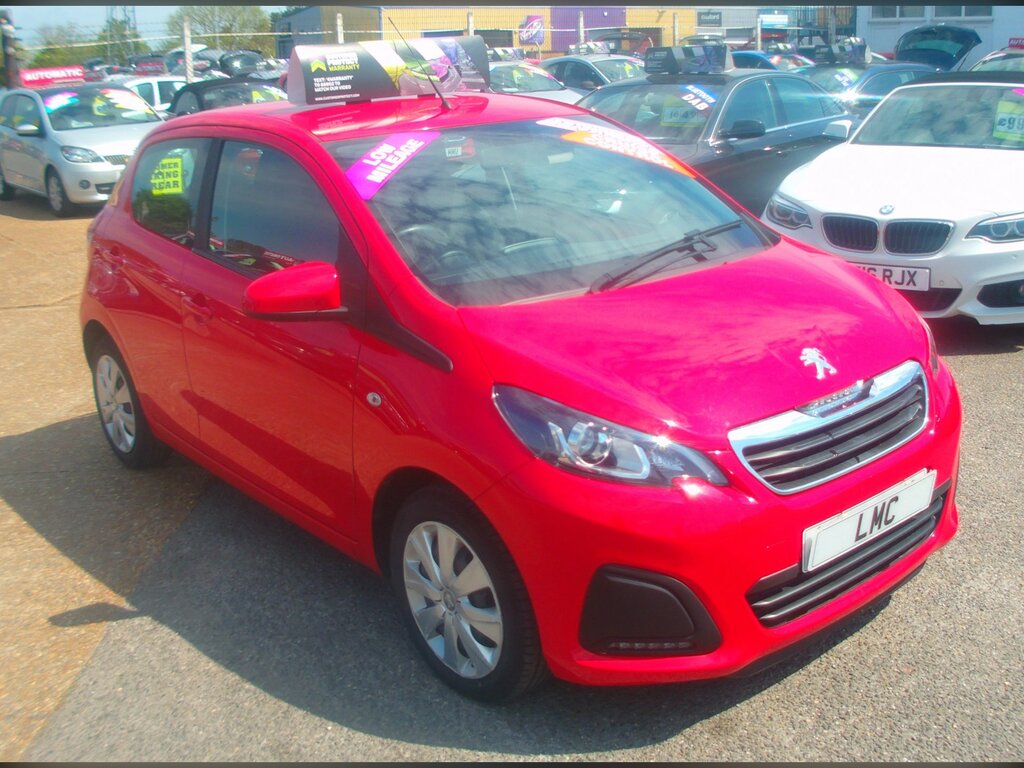 Peugeot 108 1.0 Active Hatchback Euro 6 Red