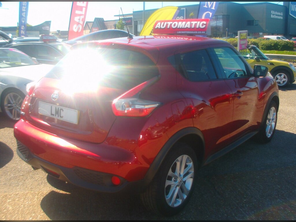 Nissan Juke 1.6 Acenta Premium Suv Xtron SHZ7811 Red #6