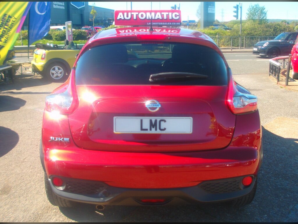 Nissan Juke 1.6 Acenta Premium Suv Xtron SHZ7811 Red #5