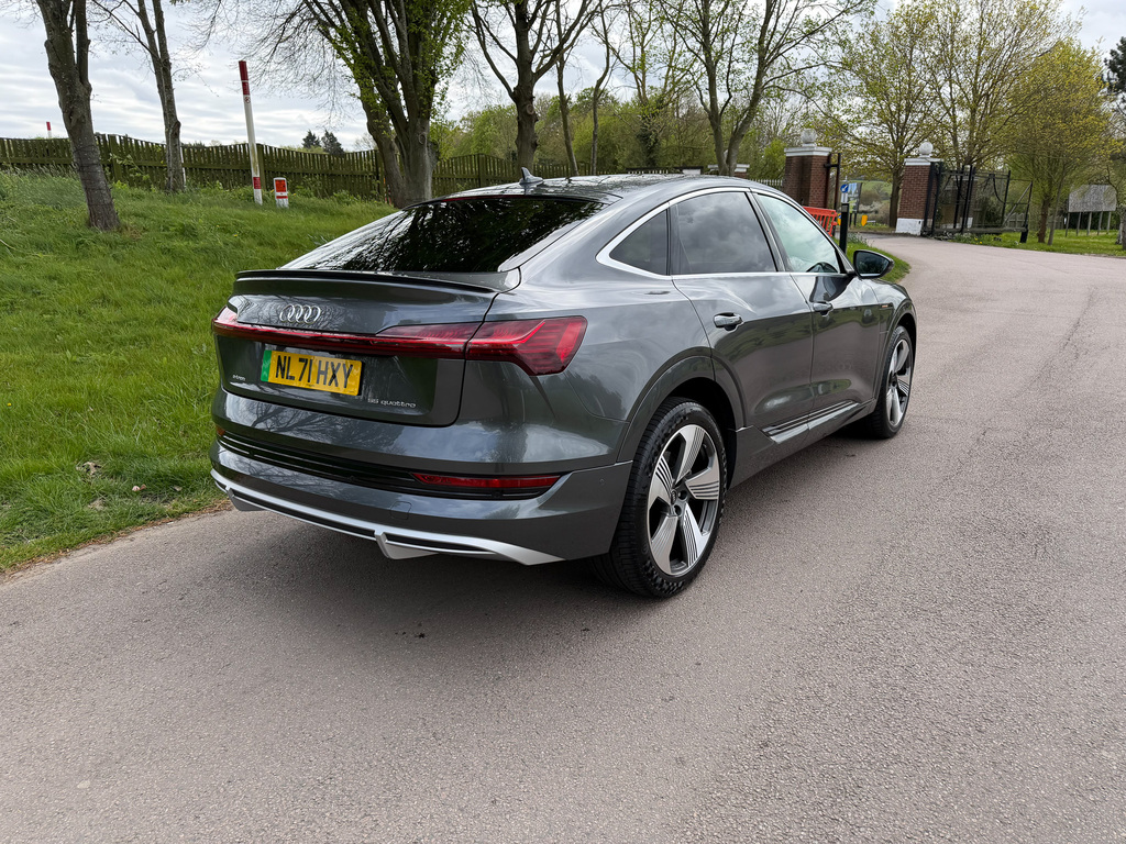 Audi E-tron Tron 55 S Line Sportback 95 Kwh NL71HXY  #3