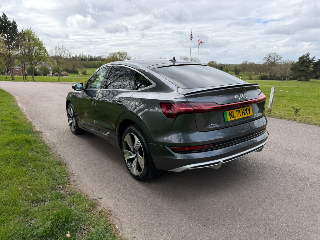 Audi E-tron Tron 55 S Line Sportback 95 Kwh NL71HXY  #5