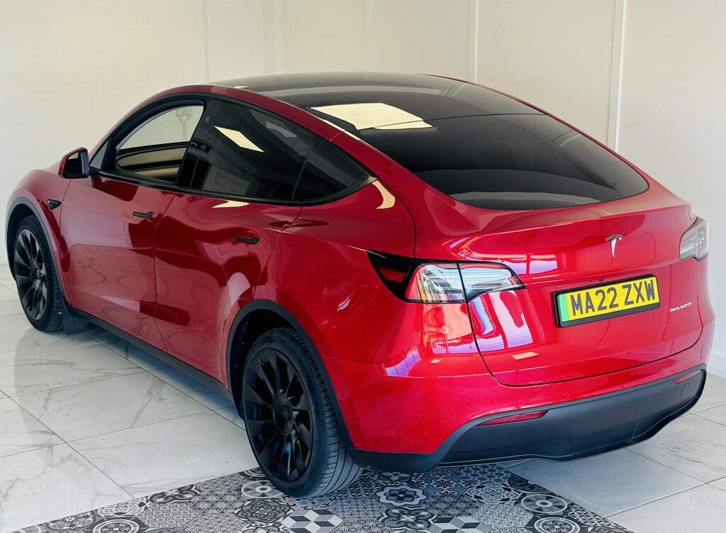 Tesla Model Y Suv Dual Motor Long Range 202222 Red