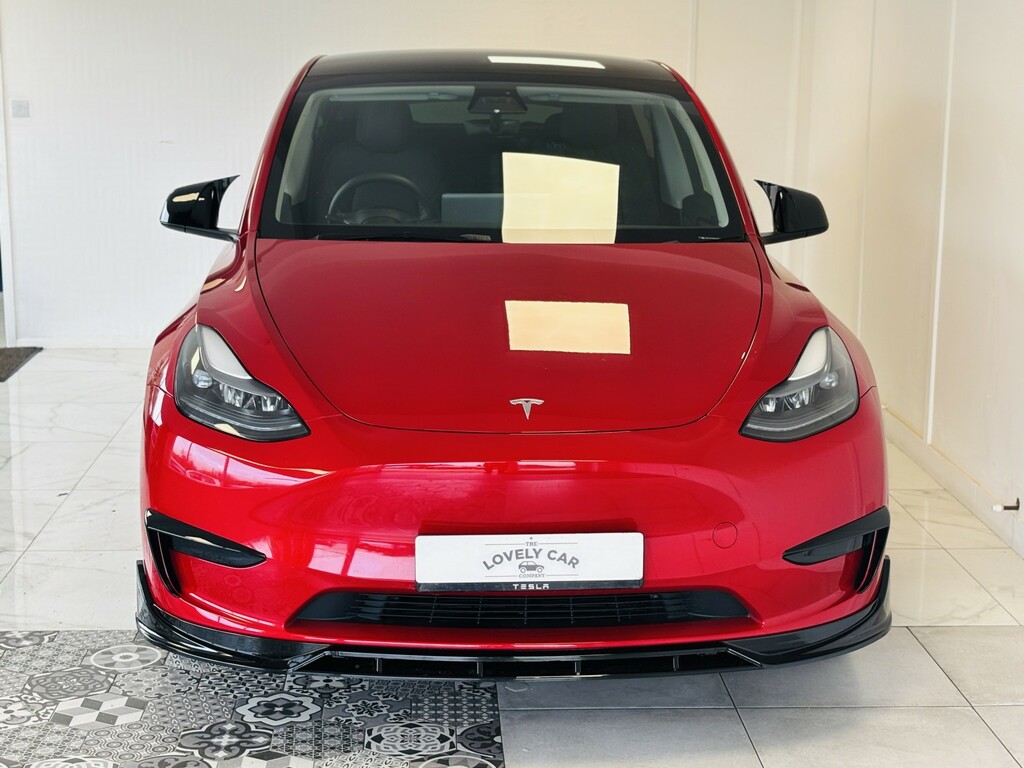 Tesla Model Y Suv Dual Motor Long Range 202222 MY22DJF Red #4